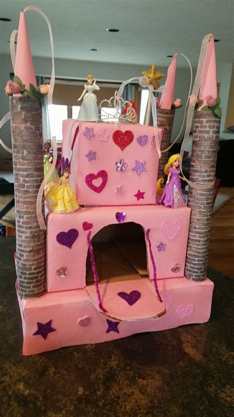 Princess Castle Valentine Box Kids Valentine Boxes Girls Valentines