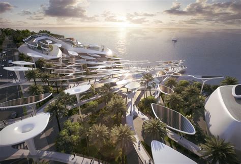 Caa Architects Reveals Futuristic Eco City Design For The Maldives