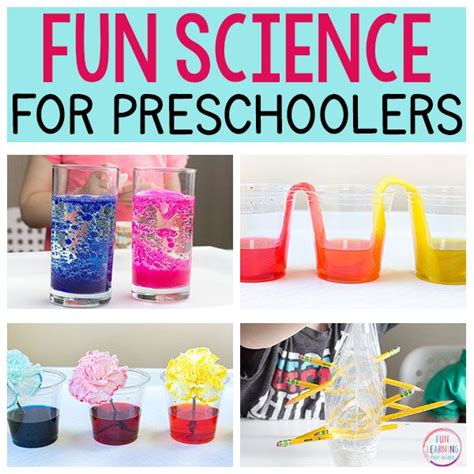 30 Amazing Science Activities For Preschoolers Preschool Science