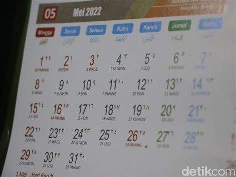 Berita Dan Informasi Tanggal Merah Bulan Mei 2022 Terkini Dan Terbaru