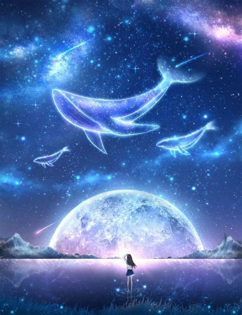 10 Cool Anime Galaxy Wallpapers Anime Wallpaper
