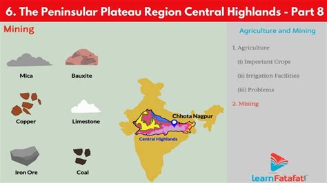 The Peninsular Plateau Region Central Highlands Youtube