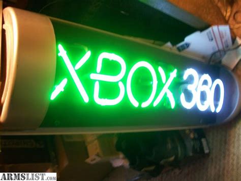 Armslist For Saletrade Xbox 360 Double Window Neon Light