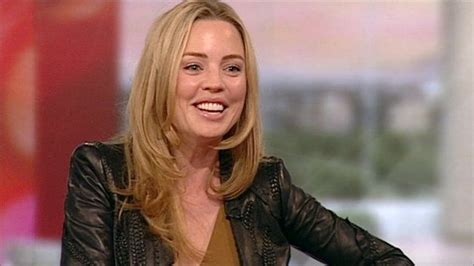 Melissa George On Getting Stuck On A Cliff Face Bbc News