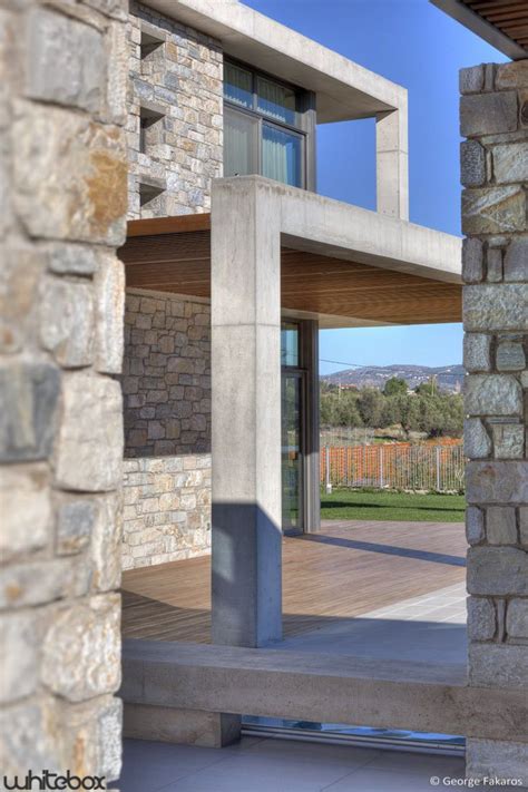 Gallery Of Stone House In Anavissos Whitebox Architects 9