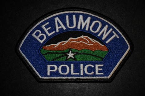 Beaumont Police Patch California Police Patches Police Police Badge