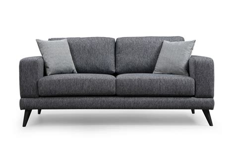 Sorti Three Seater Sofa Bed Grey Vivense London
