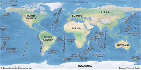 Ocean Basin Earth Feature