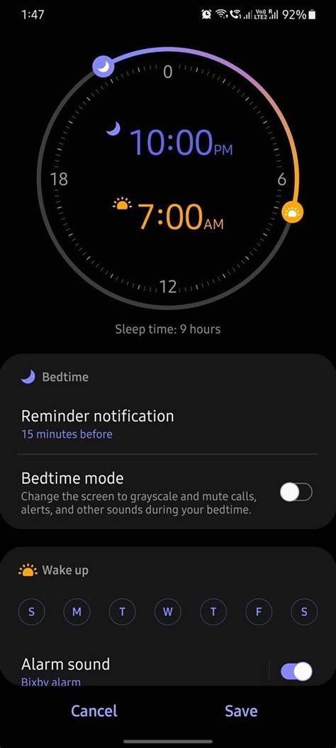 Samsung Clock Integrates Digital Wellbeings Bedtime Mode To Help You
