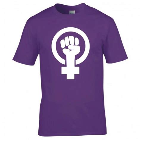 Feminist Female Symbol Fist T Shirt Ebay