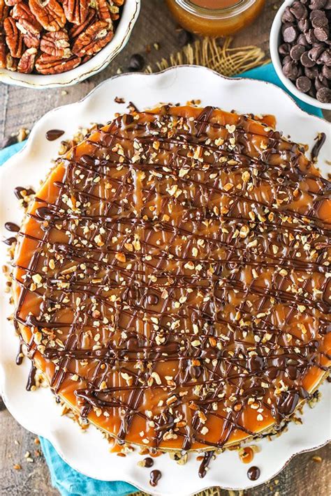Alternatively, you can make an easy caramel by placing 20 unwrapped kraft caramels (140 grams) (5 ounces) and 1/4 cup (60 ml) (60 grams) heavy whipping cream in a. Kraft Caramel Turtles Recipe - Turtle Cheesecake | Recipe | Turtle cheesecake, Ultimate turtle ...