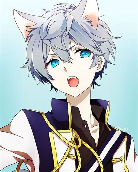 Anime Guy With Cat Ears Animezj