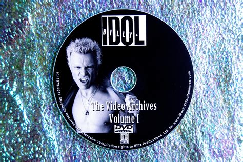 Billy Idol Generation X The Video Archives 1979 1991 Volume I Music