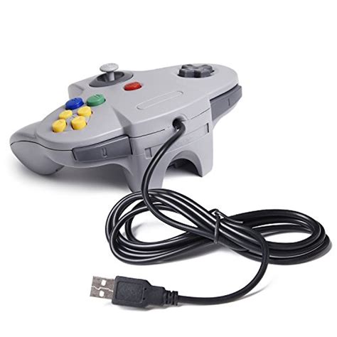 Explora entre miles de juegos gratuitos y de pago; 2x Retro 64-bit N64 USB Controller Gamepad Joystick, iNNEXT Classic Wired N64 USB PC ...