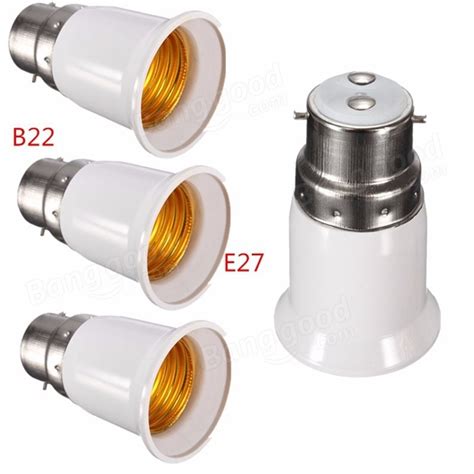 Led Converter Light Bulb Lamp Adapter B22 To E27 Base Us149