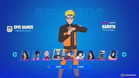 Naruto Skins Return Release Date In Fortnite Item Shop Youtube