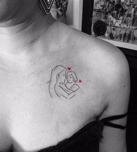 Amor De Madre E Hijos Tatuajes Para Mujeres
