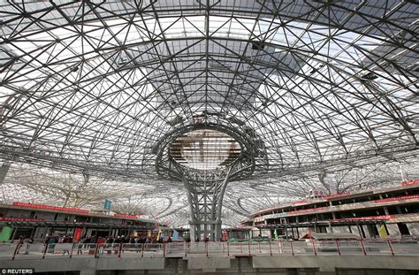 Flight timetables (arrivals and departures tables), map, car parks airline's offer is constantly changing. New pictures of Beijing's £9BILLION mega-airport | Daily ...