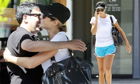 Stacy Keibler Fills Time Away From Boyfriend George Clooney With A