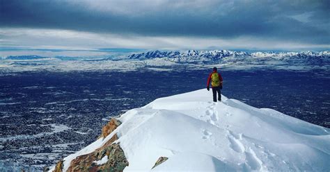 Winter Hike To Mt Olympus Holladay Utah