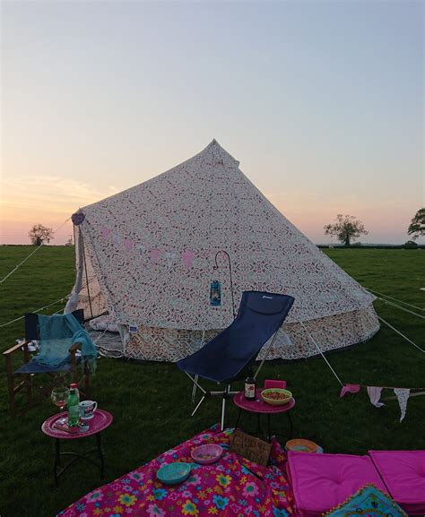 Camping The Funky New Weekender Bell Tent From Boutique Camping