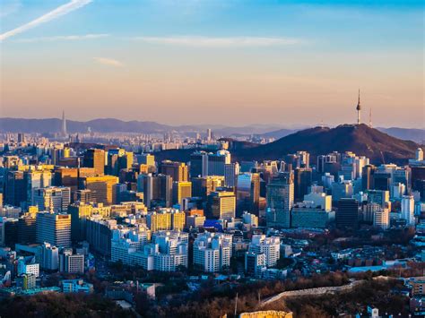 View Of Seoul City South Korea 2057472 Stock Photo At Vecteezy