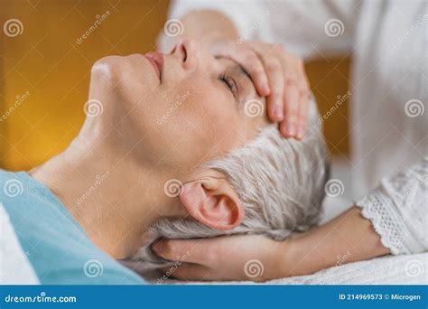 Ayurveda Facial Marma Massage Stock Image Image Of Healing Pain