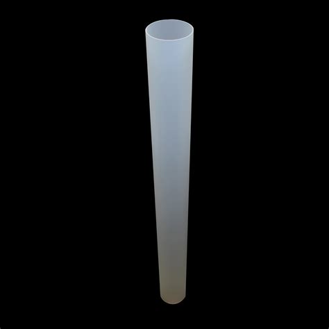Frosted Opaque Acrylic Tube For Lamp Thick Wall Milky White Diffuser
