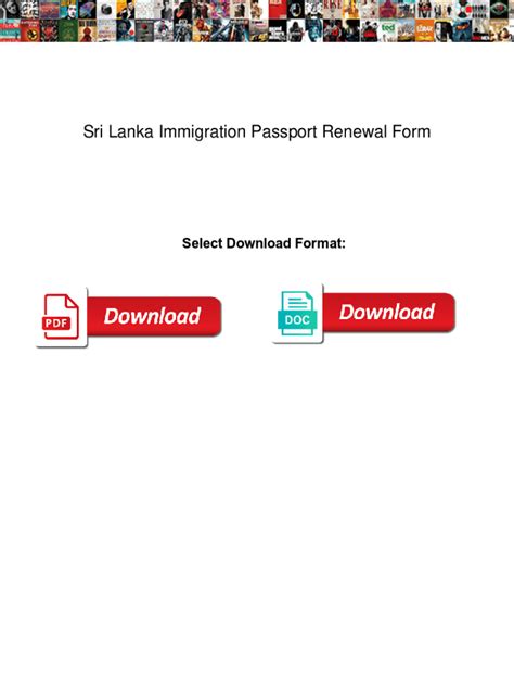 Fillable Online Application For A New Sri Lankan Passport Form K35pdf