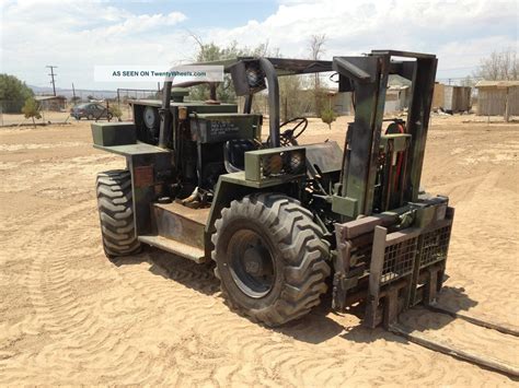 Army 4k Forklift Army Military