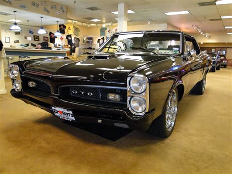Antique American Muscle Classic Car By 1967 Pontiac Gto American