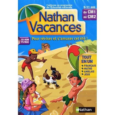 Nathan Vacances Du Cm1 Au Cm2 Logiciel Pcmac Cd Achat Vente Jeu