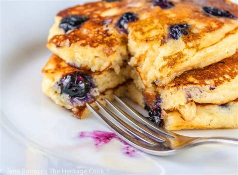 Delightful Blueberry Buttermilk Pancakes Gluten Free The Heritage