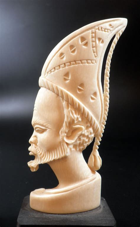 Man And Woman Old Quality African Ivory Carvings