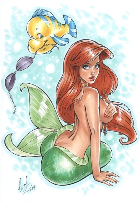 Elias Chatzoudis Ariel Disney Flounder The Little Mermaid Disney