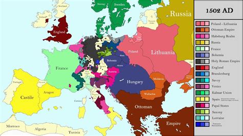 Map Of Europe During Renaissance | secretmuseum
