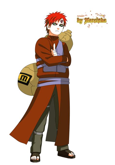 Png Gaara By Marcinha20 Gaara Naruto Naruto Characters