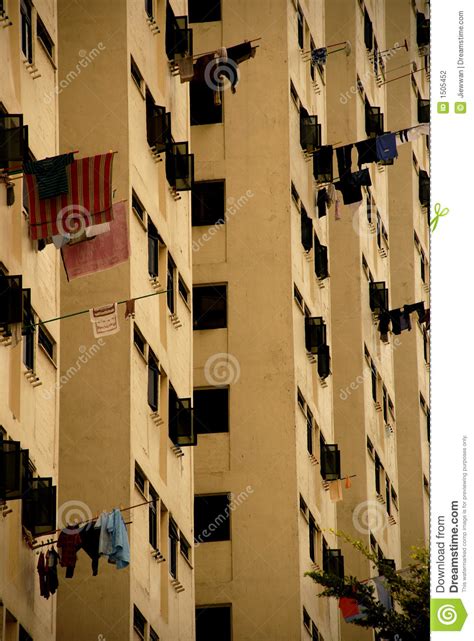 Living In Singapore Hdb Flats Stock Photography Image 1505452