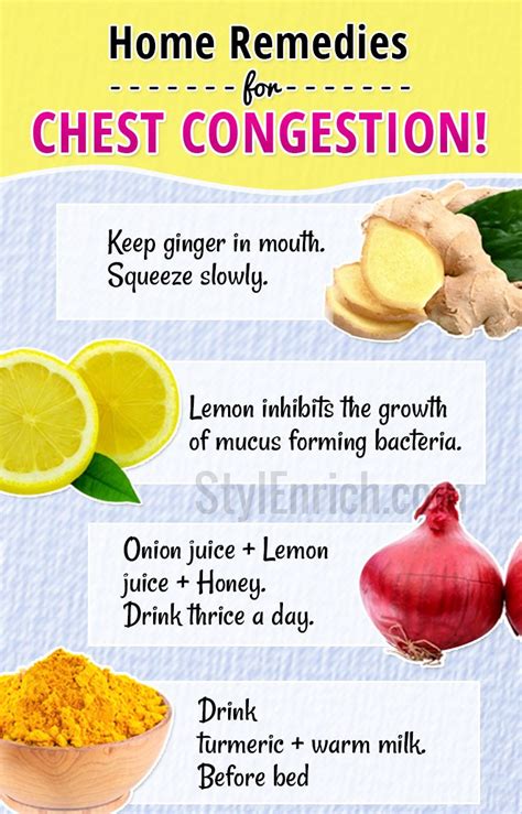 Home Remedies For Chest Congestion That Help You To Get Relief