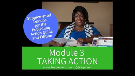003 Publishing Action Guide Taking Action Module 3 Youtube