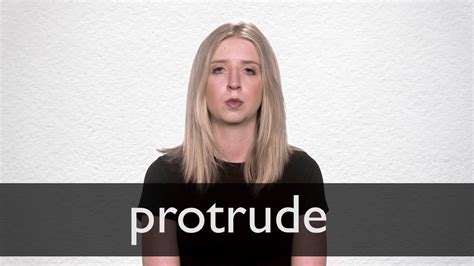 How To Pronounce Protrude In British English Youtube