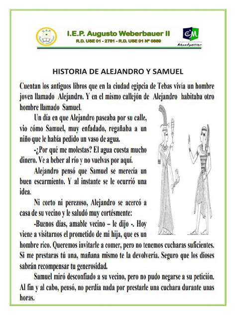 Historia De Alejandro Y Samuel Pdf