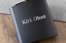 flask matte myth legend man stainless steel personalized gifts 6oz flasks engraved sets category