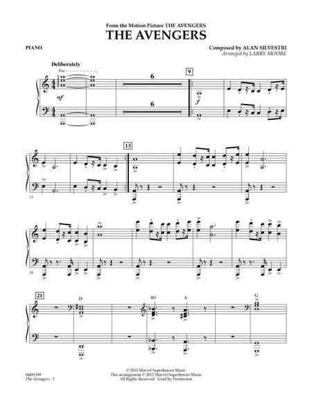The Avengers Movie Sheet Music To Download And Print