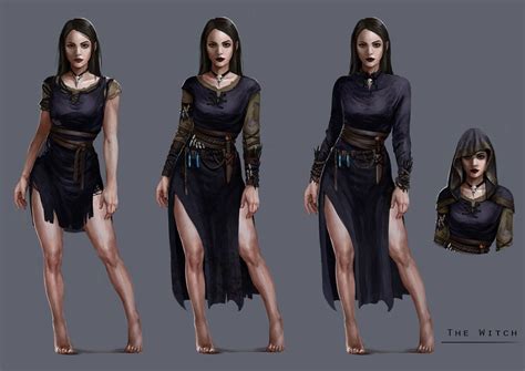 Witch Concept Art Path Of Exile Art Gallery Character Art Fantasy Witch Art Outfit