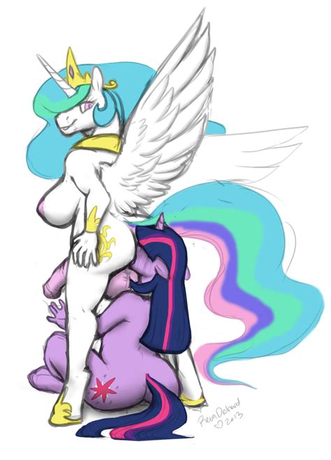 Rule 34 2013 Alicorn Anthro Anthrofied Balls Breasts Colored Crown