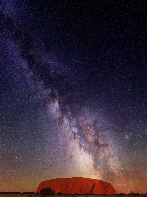 Entry 5 By Kennmcmxci For Put The Milky Way Over Uluru Freelancer