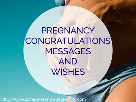 Pregnancy Congratulations Messages And Wishes For A Card Someone Sent You A Greeting