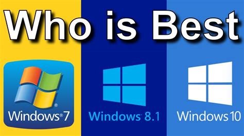 Difference Between Windows 7 Or Windows 81 And Windows 10 What Is