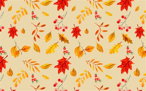 Autumn Pattern Wallpapers Wallpaper Cave